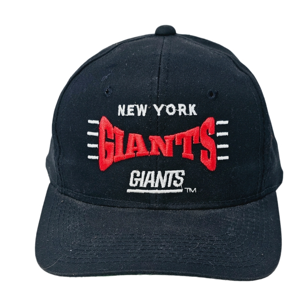 Vtg New York‎ Football Giants Embroidered Snapback Hat Youngan Headwear Team NFL